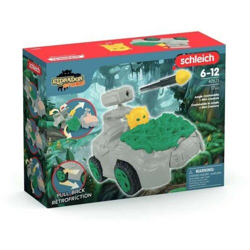 Schleich Playset Schleich Jungle Crashmobile with Mini Creature Slike
