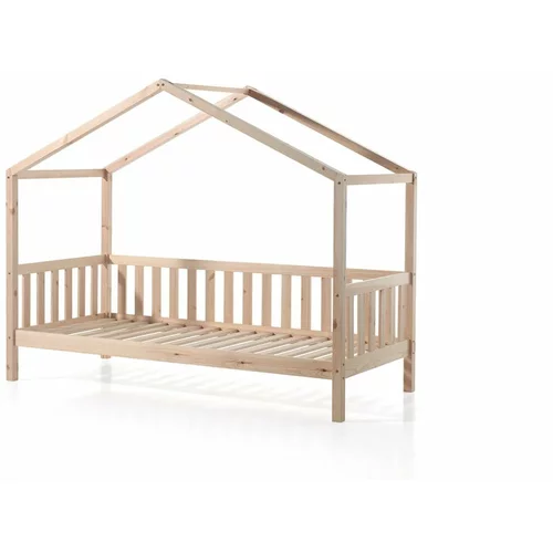 Vipack dječji krevet u obliku kućice od borovine Dallas, 90 x 200 cm