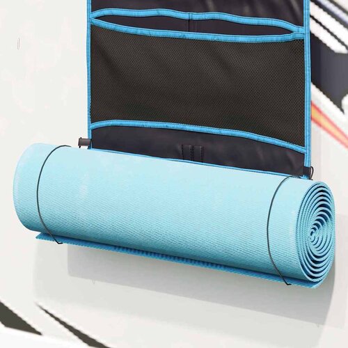  Vreća za spremanje s pohranom Crna i Plava 125 x 48 cm oxford Slike