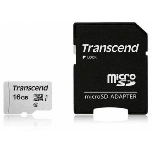 Transcend micro sd 16GB sa adapterom TS16GUSD300S-A memorijska kartica Slike