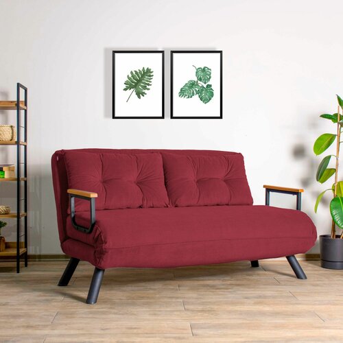 sando 2-Seater - maroon maroon 2-Seat sofa-bed Slike
