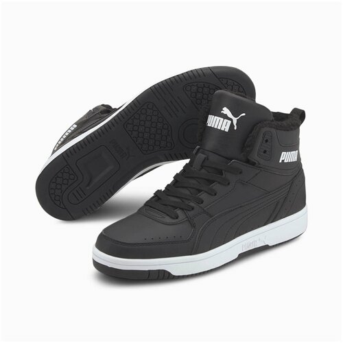 Puma Nizke superge Rebound Joy Fur Črna Slike