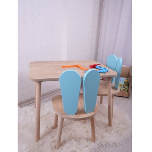 Hanah home hannah home dečiji set sto i stolica bunny Slike