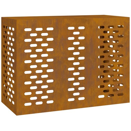 VidaXL Corten čelik Vremenski čelik 110 x 50 x 80 cm Čvrsta Slike