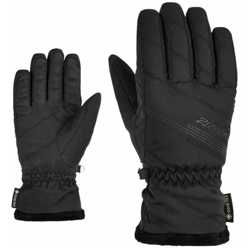 Ziener Kasia GTX Lady Black 8 Skijaške rukavice