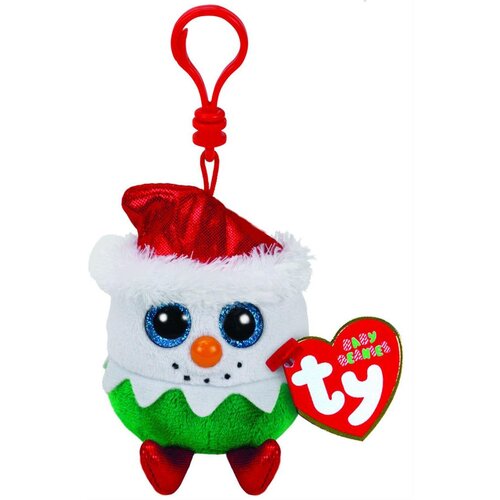 Ty Beanie Babies EGGNOG - Snežak (obesek) Slike