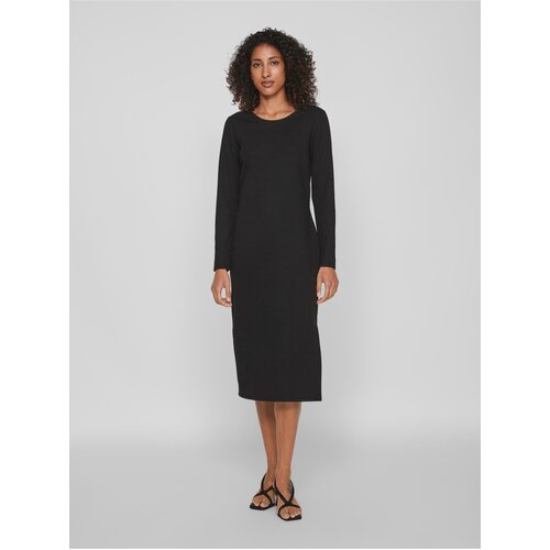 Vila Armerone Black Ladies Midishdress - Ladies Slike
