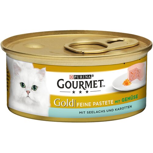 24x 85g / 48x 85g / 52x 85g Gourmet Gold Gourmet Gold po posebnoj cijeni! - 2 x (12 x 85 g) Mousse: morski losos i mrkva Slike