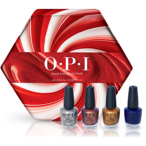 OPI Good Enough to Treat Nail Lacquer božićni poklon set za nokte mini Cijene