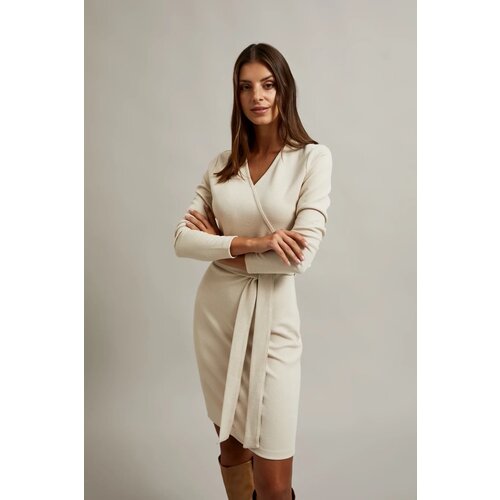 Marisse Women&amp;#039;s Dress L-Su-4604 L.Beige Slike