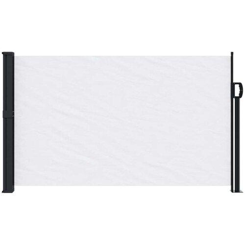 VidaXL Bočna tenda na uvlačenje bijela 120 x 500 cm Slike