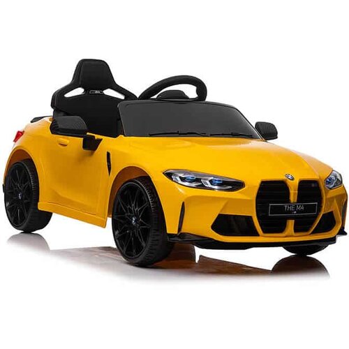 licencirani dečiji auto BMW M4 na akumulator (12V) - zutii, SM-24402C Slike