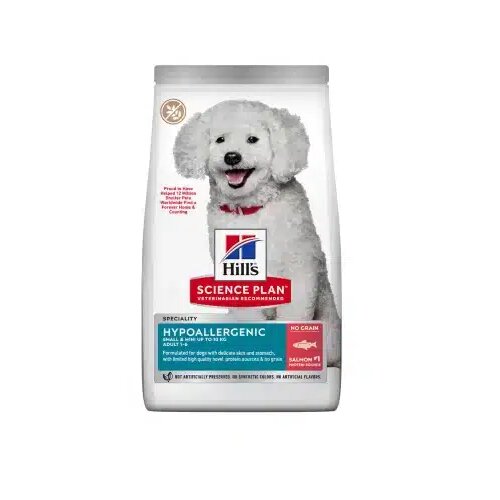 Hills hSPD Adult Small & Mini Hypoallergenic Losos - 1.5 kg Cene