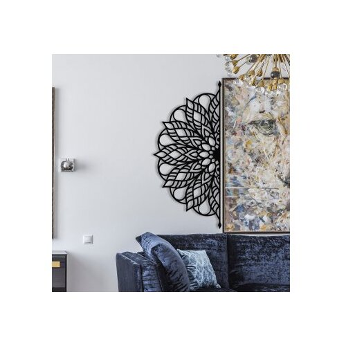 Wallxpert dekorativni metalni zidni pribor amor crna boja Slike