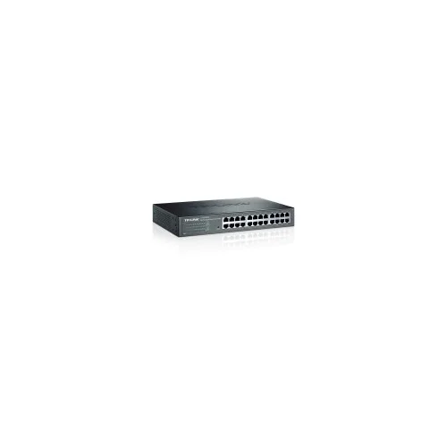 Switch TP-LINK 24-Port Gigabit Easy Smart , 24 10/100/1000Mbps RJ45 ports, MTU/Port/Tag-based VLAN, QoS, IGMP Snooping