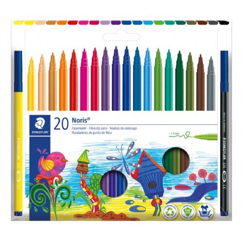 Staedtler flomastri Noris, 20/1 v kartonski škatli Cene