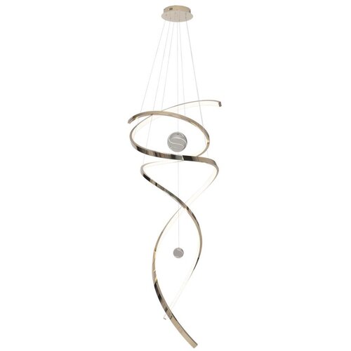  MAXLIGHT P0483D - LED viseći luster RITZ na sajli, LED 100 W, 230 V, prečnik 60 cm, CRI 90, mesing Cene