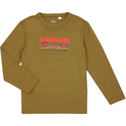Timberland Majice z dolgimi rokavi TEE-SHIRT MANCHES LONGUES T60304/64J Kaki Slike