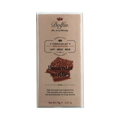 Dolfin Mlečna čokolada - Crispy Brownie Slike