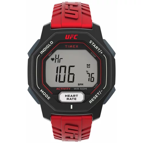 Timex Ročna ura Ufc SparK TW2V84000 Red/Black