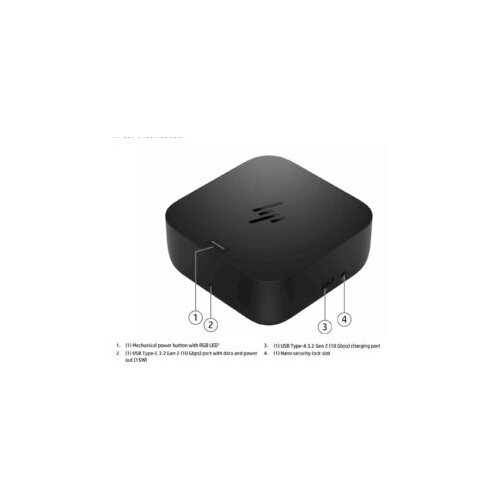 Docking HP USB-C 100W G6 (9X3V1UT) Slike