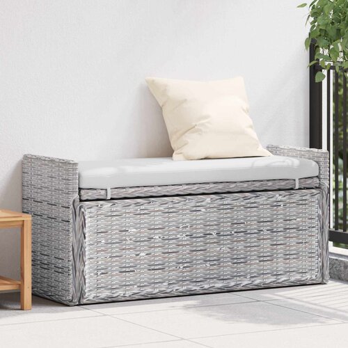  Klupa za pohranu Bijelo pranje 110 x 40 x 50 cm Ratan Cijene
