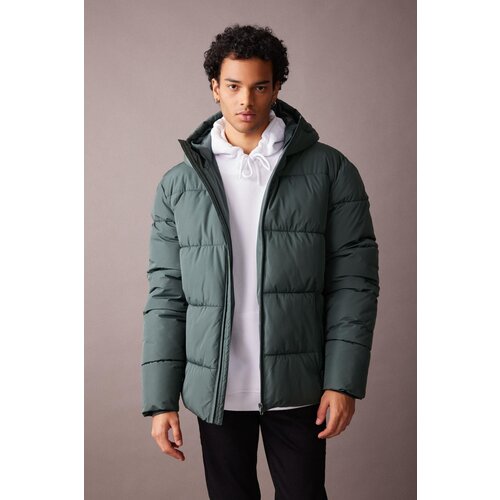 Defacto Regular Fit Hooded Puffer Jacket Slike