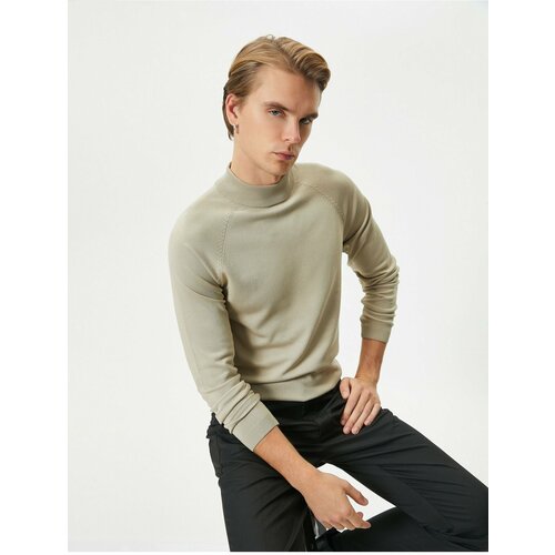Koton Half Turtleneck Sweater Slim Fit Knitwear Long Sleeve Cene