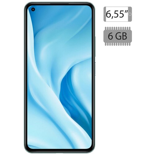 Xiaomi Smartphone 6.55”,Dual SIM,Octa Core 2.3GHz,RAM 6GB,64Mpixel – Mi 11 Lite 6GB/128GB Mint Green Cijene