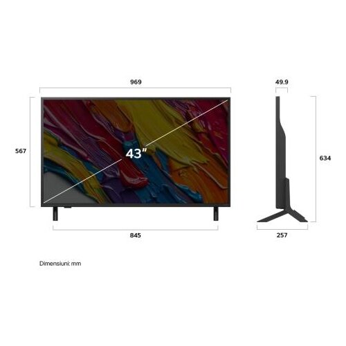 LG LED televizor 43QNED82A3B Slike