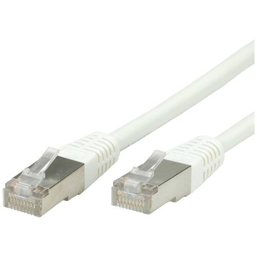 Value 21.99.1376 RJ45 omrežni kabel\, Patch kabel CAT 6 S/FTP 7.00 m bela 1 kos, (20420832) Cene