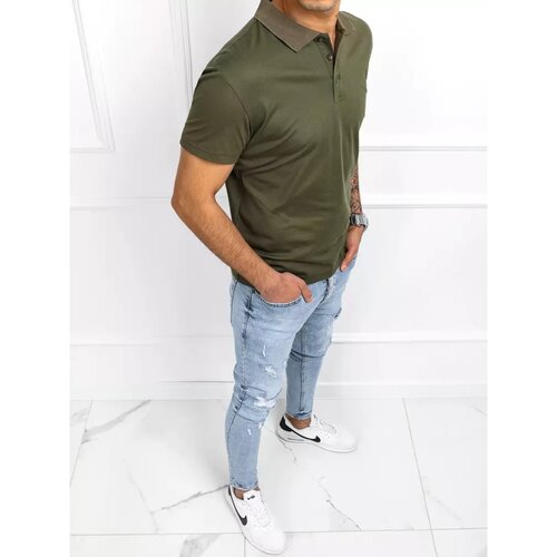 DStreet Men's green polo shirt PX0511 Cijene