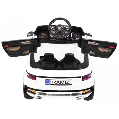  Auto na akumulator Rapid Racer - bijeli Slike