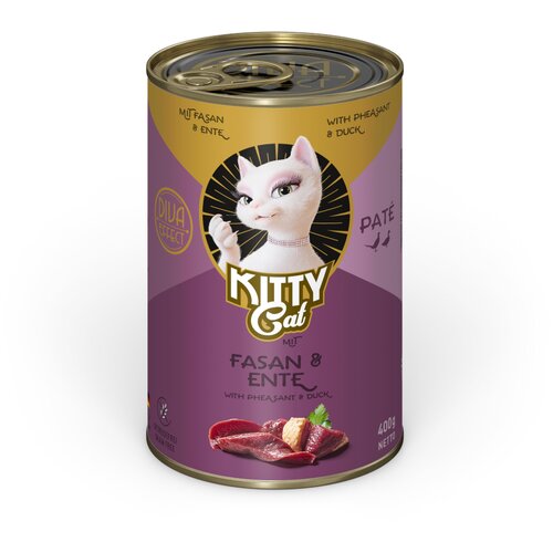  Kitty Cat Adult Pate 6 x 400 g - Fazan i pačetina Cijene