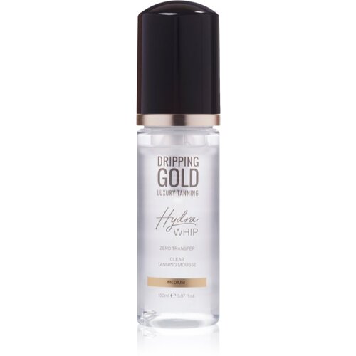 Dripping Gold Luxury Tanning Hydra Whip prozorna samoporjavitvena pena za telo in obraz odtenek Medium 150 ml Cene