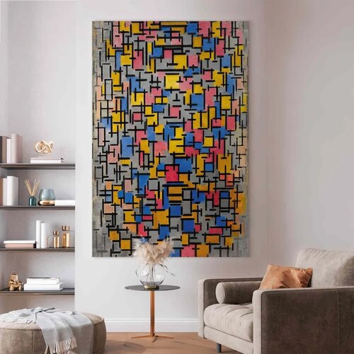  XXL slika - Piet Mondrian &amp;ndash; Composition 107x160 Slike