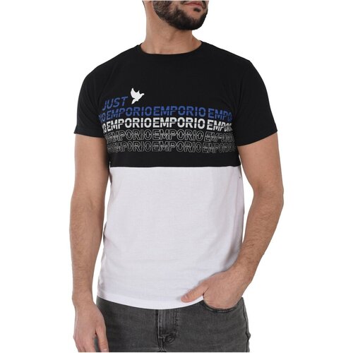 Just Emporio Majice s kratkimi rokavi JE-MYTIM-02 Črna Cene