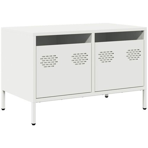 Maison Chic TV omarica - TV stojalo - Televizijska omarica bela 68x39x43,5 cm hladno valjano jeklo, (21701019) Cene