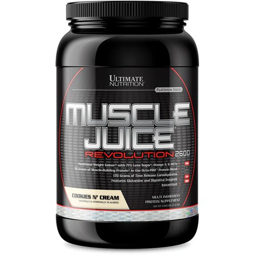 Ultimate Nutrition muscle juice revolution &amp;ndash; protein za povećanje mi&amp;scaron;ićne mase - jagoda 2.12kg Slike
