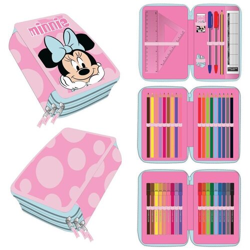 Mickey &amp;amp; Minnie Disney Minnie trostruka pernica Slike