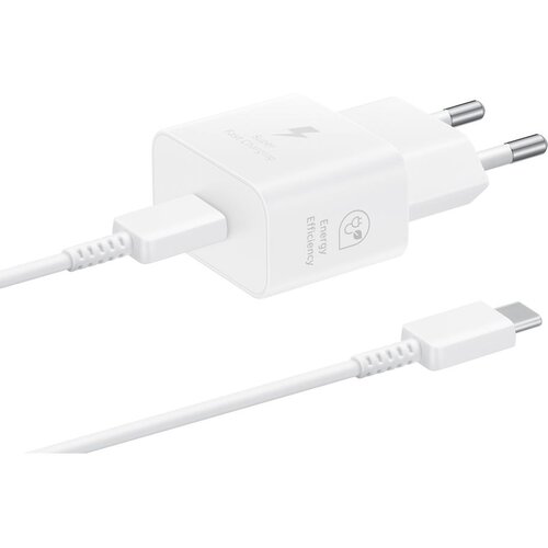 Samsung HIŠNI POLNILEC EP-T2510XWE (Type C) + EP-DN980BWE (Type C-Type C) QC 25W - bel original (Eu Blister) Cene
