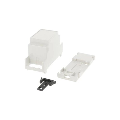 Hammond Electronics 1597DIN2MC53 kući&amp;scaron;te za profilnu &amp;scaron;inu zatvoreno 90 x 58 x 36 PPO svijetlosiva 1 St. Slike