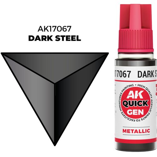 AK Interactive Dark Steel 18ml - Quick Gen Akrilna Boja AK17067 Cene