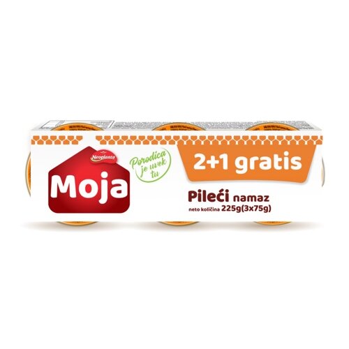 Neoplanta Pileći namaz 2+1, 75gr Slike