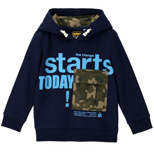 Original Marines pulover DCA2674B modra t F 164 Cene