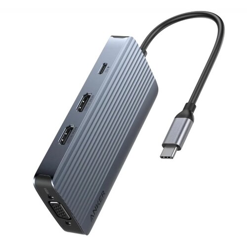 Anker Usb-C Hub 8In1 Gry Slike