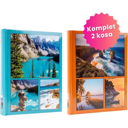  Darilni paket najlepših spominov Poletje: 2x Foto album, 200 + 200 slik Cene