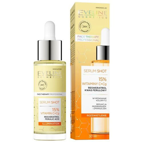 Eveline serum za posvetljivanje kože lice sa 15% vitamina c+cg Cene