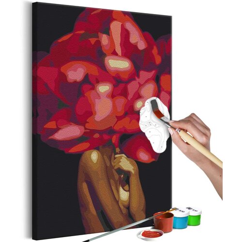  Slika za samostalno slikanje - Floral Head 40x60 Cijene
