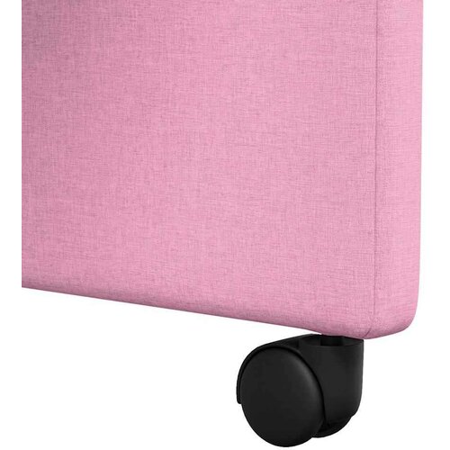 VidaXL Trpezarijske stolice 2 pcs Ružičasta 58 x 65 x 94 cm tkanina Slike